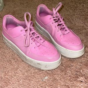 Pink Nike Air Force 1